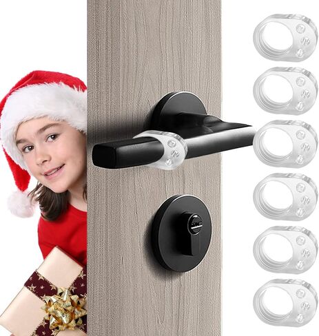 Transparent Single Circle Door Stopper for Door Handle Door Handle and Window Handle Stop Damper Protection for Walls and Furniture in Saudi Arabia