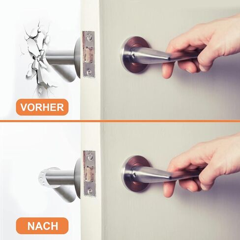 Transparent Single Circle Door Stopper for Door Handle Door Handle and Window Handle Stop Damper Protection for Walls and Furniture in Saudi Arabia
