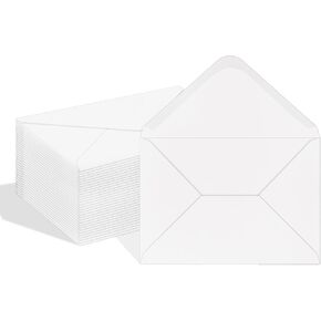 100 Pack A7 Envelopes Colorful Invitation Envelopes for 5x7 Greeting Cards,Birthday,Graduations, Weddings, Baby Shower Invitation Cards,Mailing 5.28 x 7.13 Inches
