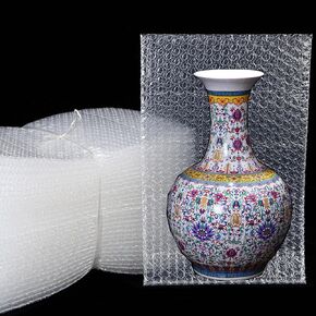 13x17 inch Clear Bubble Out Bags,15Pcs Large Bubble Pouches Bag Double Walled Bubble Cushioning Bags for Moving and Storage, Shipping and Packing Supplies for Dishes Glasses Plates in Saudi Arabia
