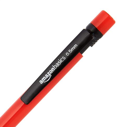 Amazon Basics Mechanical Pencils, Medium Point (0.7 mm) - 24-Pack, Multicolor in Saudi Arabia