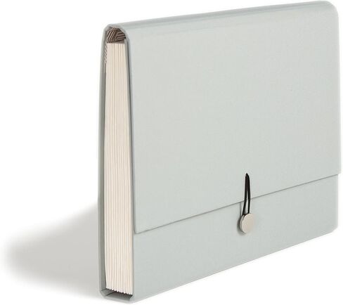 U Brands Modern Classic Fashion Expandable File Folder, Letter Size, 13 Pockets, Black, White & Gold in Kuwait