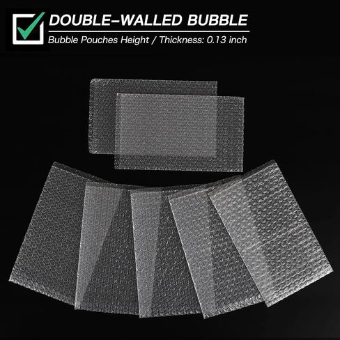 13x17 inch Clear Bubble Out Bags,15Pcs Large Bubble Pouches Bag Double Walled Bubble Cushioning Bags for Moving and Storage, Shipping and Packing Supplies for Dishes Glasses Plates in Saudi Arabia