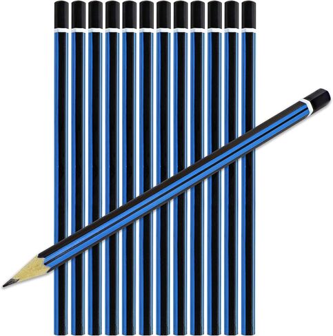 Emraw 2B Pencils Pack Bundle for Tests Exam Writing Drawing Sketching - Bulk Pack of 24 Pencil in Saudi Arabia