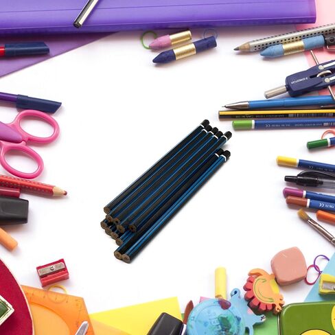 Emraw 2B Pencils Pack Bundle for Tests Exam Writing Drawing Sketching - Bulk Pack of 24 Pencil in Saudi Arabia