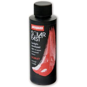 Jacquard SolarFast Dye - 4oz - Avocado - Create Remarkably Detailed Photographs, Photograms, and Shadow-Prints on Paper or Fabric - Made in USA