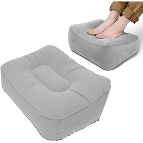 مسند قدم تحت المكتب في العمل، مسند قدم قابل للنفخ للسفر الجوي، مسند قدم لكرسي المكتب وكرسي الالعاب، وسادة مسند ركبة للطائرة، ملحقات السفر in Kuwait