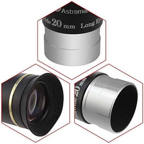 Astromania 1.25" 6mm 66-Degree Ultra Wide Angle Eyepiece for Telescope in Kuwait