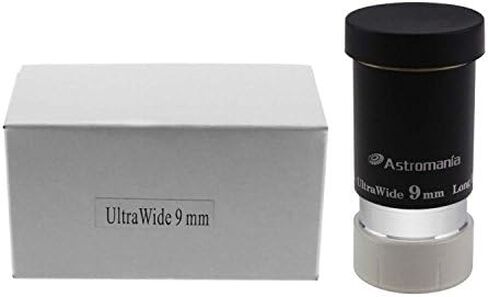 Astromania Telescope Eyepiece 1.25" Gold Line 66° Ultra Wide Angle Lens 6mm | HD FMC Telescope Accessory, Long Eye Relief, Wider UWA Telescope Lense, For Planets Deep Sky Astronomy Objects, Filter Thread in Saudi Arabia