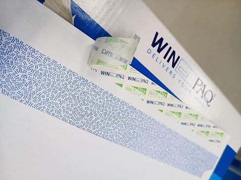 #10 White Security Tinted Peel & Seal Business Mailing Envelopes WINPAQ Brand, Windowless Design 4-1/8 x 9-1/2 Inches, 24lb - 100 Count, perfect for mailing documents, letters, invoices and statements in Kuwait