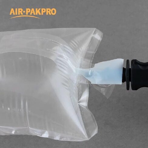 100 عبوة، مضخة يدوية مجانية AIR PAKPRO مقاس 5.9x9.8 بوصة من البلاستيك الشفاف قابلة للنفخ أكياس تغليف الهواء وسائد هوائية وأكياس عازلة وحشوة فارغة للشحن والتعبئة، VFC1525 in Kuwait