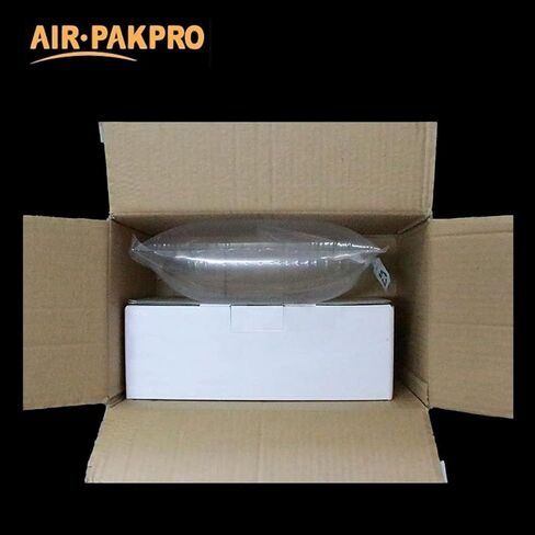 100 عبوة، مضخة يدوية مجانية AIR PAKPRO مقاس 5.9x9.8 بوصة من البلاستيك الشفاف قابلة للنفخ أكياس تغليف الهواء وسائد هوائية وأكياس عازلة وحشوة فارغة للشحن والتعبئة، VFC1525 in Kuwait