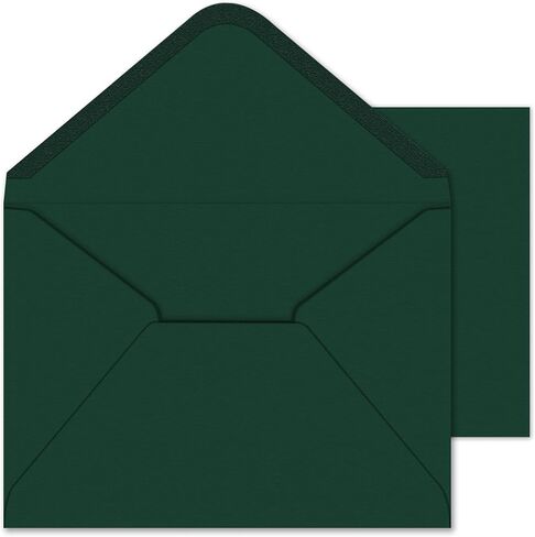 ASSTAONO-A7 Envelopes Green,100 Pack 5x7 Green Envelopes V Flap,Invitation Envelopes for 5x7 Cards,Photos,Wedding,Graduation,Birthday,Baby Shower,5.25 x 7.25 Inches in Saudi Arabia