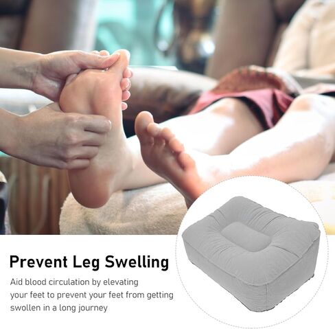 مسند قدم تحت المكتب في العمل، مسند قدم قابل للنفخ للسفر الجوي، مسند قدم لكرسي المكتب وكرسي الالعاب، وسادة مسند ركبة للطائرة، ملحقات السفر in Kuwait