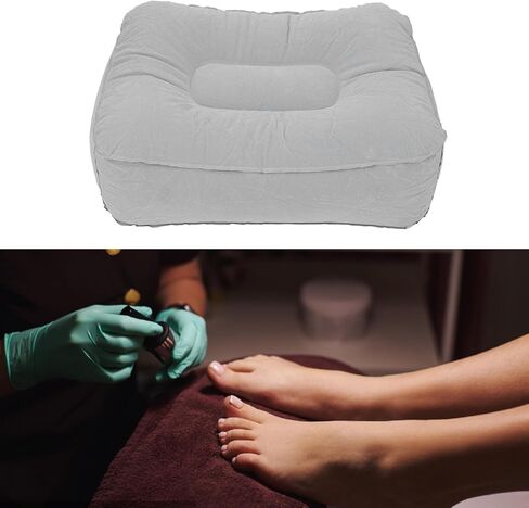 مسند قدم تحت المكتب في العمل، مسند قدم قابل للنفخ للسفر الجوي، مسند قدم لكرسي المكتب وكرسي الالعاب، وسادة مسند ركبة للطائرة، ملحقات السفر in Kuwait