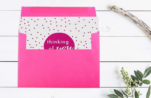 JAM PAPER 4Bar A1 Colored Invitation Envelopes - 3 5/8 x 5 1/8 - Ultra Fuchsia Hot Pink - 50/Pack in Kuwait