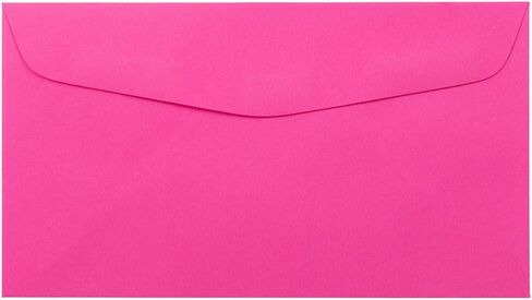 JAM PAPER 4Bar A1 Colored Invitation Envelopes - 3 5/8 x 5 1/8 - Ultra Fuchsia Hot Pink - 50/Pack in Kuwait
