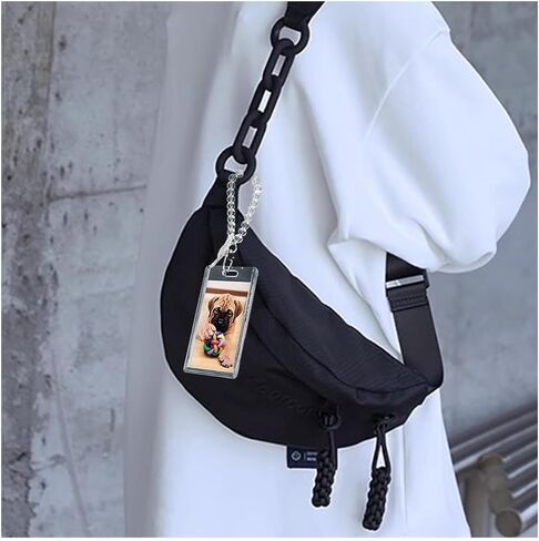 ايه بي كرو 4 قطع من حامل بطاقات صور كيه بوب من الاكريليك مع سوار معصم مطرز بالخرز، حامل بطاقة الهوية للطلاب حامل بطاقة العمل حامل بطاقة الائتمان حامل الحافلة لعشاق كيه بوب in Kuwait