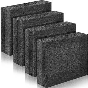 Customizable Polyethylene Foam Black Packing Foam Inserts for Cases Thick Polyethylene Foam Sheet for Packaging and Crafts, 12" x 10" x 3.125" (4 Pcs) in Saudi Arabia