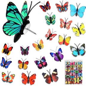40 Packs Decorative Thumb Tacks - Cute Push Pins Colorful Pushpins for Photo Wall Cork Board Bulletin Board Home Office Decor Cubicle Decorations (Butterfly) in Saudi Arabia