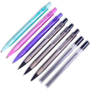 COLNK Mechanical Pencil Set, 6PCS 2.0mm Art Mechanical Pencils for Drafting Writing W/ 2 Tubes of Lead Refills,Drawing Pencils for Sketching Pencils Mechanical for Office School Supplies in Kuwait