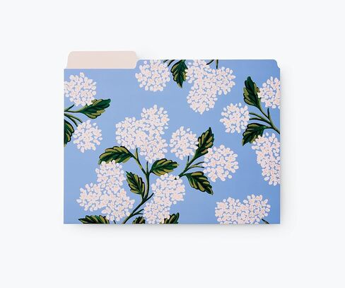 شركة RIFLE PAPER CO. مجموعة مجلدات ملفات كوليت - مجموعة من 6 مجلدات قوية، 2 من كل تصميم و12 ملصق لاصق، نمط كوليت أنيق محدد بالذهب، 9.25 بوصة طول × 11.75 بوصة عرض in Saudi Arabia