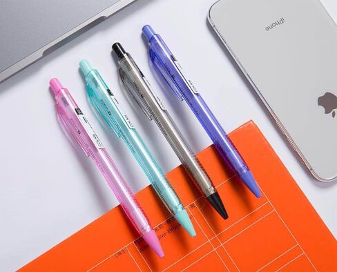 COLNK Mechanical Pencil Set, 6PCS 2.0mm Art Mechanical Pencils for Drafting Writing W/ 2 Tubes of Lead Refills,Drawing Pencils for Sketching Pencils Mechanical for Office School Supplies in Kuwait