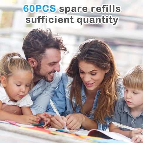 مجموعة أقلام رصاص ميكانيكية مبتكرة من TIESOME مكونة من 6 قطع، أقلام رصاص شفافة بقطر 0.5 مم مع 60 قطعة من الرصاص القابلة لإعادة التعبئة للفنانين الجماليين، مجموعة أقلام رصاص قابلة للسحب لكتابة الطلاب والصياغة والرسم والرسم in Kuwait