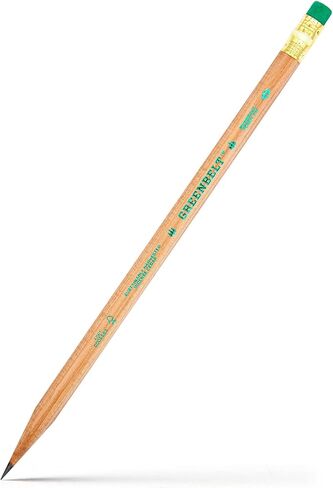 12 قلم رصاص غرين بيلت - قلم خشبي معتمد من مجلس رعاية الغابات (FSC)، 2 كور، شركة أقلام مسجريف رصاص، علبة ورقية غير مشحونة in Kuwait