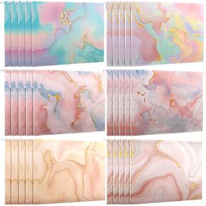 30 قطعة من مجلدات الملفات الرخامية المعلقة بحجم الرسائل، مجلدات ديكور معلقة مع عروات قابلة للتعديل، منظم ادراج خزانة الملفات للمكتب والادراج والخزانة in Kuwait