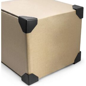 واقيات زوايا الإطار المتين من QWORK - 200 قطعة مثالية لحماية الكراتين والصناديق والأثاث والزوايا الزخرفية in Kuwait