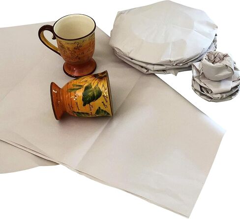 اوراق تغليف (~ 15 باوند حزمة بالجملة) مقاس ~ 27 انش × 17 انش، اوراق ورق غير مطبوعة للشحن ونقل اللوازم وحشو الصناديق وبطانة القفص وتغليف وحماية الاشياء الهشة - صنعت في الولايات المتحدة الامريكية in Kuwait