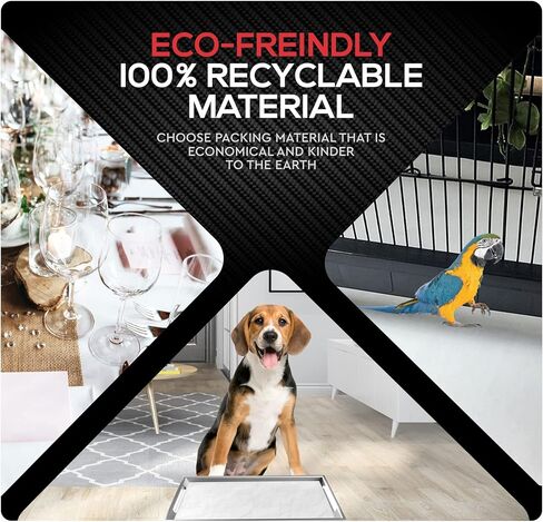 اوراق تغليف (~ 15 باوند حزمة بالجملة) مقاس ~ 27 انش × 17 انش، اوراق ورق غير مطبوعة للشحن ونقل اللوازم وحشو الصناديق وبطانة القفص وتغليف وحماية الاشياء الهشة - صنعت في الولايات المتحدة الامريكية in Kuwait