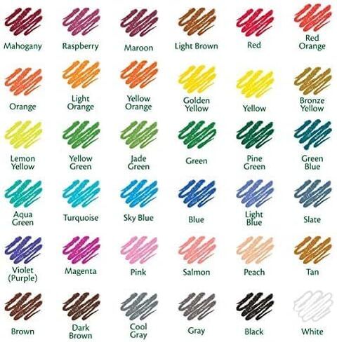 Colored Pencils, 50 Colored Pencils. Colored Pencils for adult Coloring. Coloring Pencils with Sharpener ultimate Color Pencil Set. in Kuwait