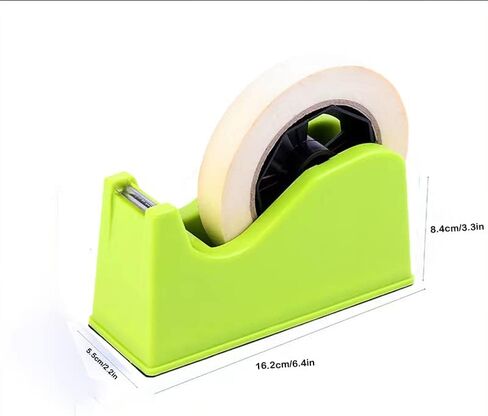 بكرة لاصقة لموزع شريط سطح المكتب (تناسب 1 بوصة و3 بوصة)، لشريط التقنيع، وشريط نقل الحرارة، وشريط الرسامين، وشريط الفريزر وشريط المطبخ (أخضر) in Kuwait