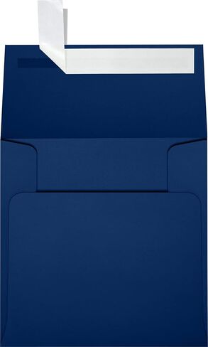 LUXPaper Square Invitation Envelopes | Peel & Press | 4" x 4" | Bright White | 70lb. Text | 50 Qty in Saudi Arabia