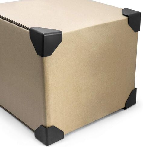 واقيات زوايا الإطار المتين من QWORK - 200 قطعة مثالية لحماية الكراتين والصناديق والأثاث والزوايا الزخرفية in Kuwait