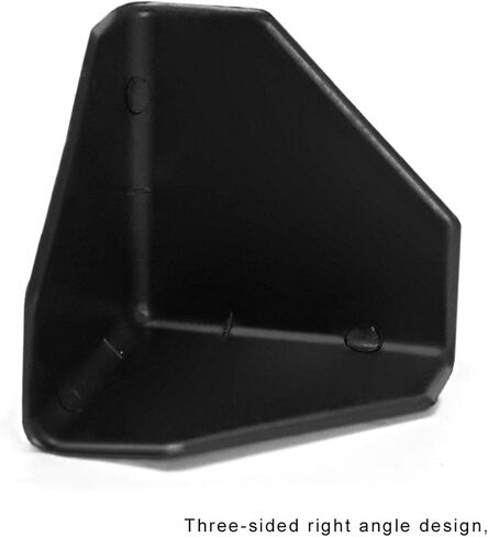 واقيات زوايا الإطار المتين من QWORK - 200 قطعة مثالية لحماية الكراتين والصناديق والأثاث والزوايا الزخرفية in Kuwait