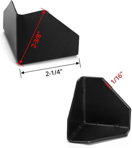 واقيات زوايا الإطار المتين من QWORK - 200 قطعة مثالية لحماية الكراتين والصناديق والأثاث والزوايا الزخرفية in Kuwait