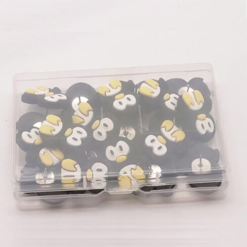 30 جهاز كمبيوتر شخصى الإبداعية الحيوان البطريق دفع دبابيس JfwuHap الراتنج خريطة دبوس الديكور Thumbtacks مسمار لخريطة لوحة الفلين صورة جدار ثابت ورقة مذكرة مذكرة اللوازم المكتبية هدية الملحقات in Kuwait