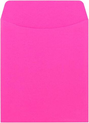 Hygloss Products Library Card Pockets - Perfect for Classroom, Arts & Crafts & Much More - Non-Adhesive - 3.5" x 5" - Apple Red - Pack of 250 Pockets in Kuwait
