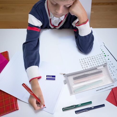 قلم رصاص دائم من MOAMUN 8 قطع، قلم رصاص بدون حبر مع ممحاة و8 قطع مناقير بديلة، قلم سحري لا نهائي قابل لإعادة الاستخدام مع حقيبة قلم رصاص للرسم الطلابي، هدية للأطفال in Kuwait