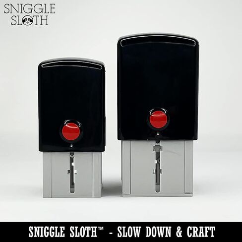 Love Bug Ladybug Lady Self-Inking Rubber Stamp Ink Stamper - 1 Inch Small - Black Ink in Kuwait