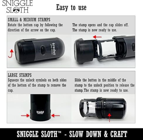 Dazzling Dragonfly Dasher Darner Insect Self-Inking Rubber Stamp Ink Stamper for Stamping Crafting Planners - 1 Inch Medium - Black Ink in Saudi Arabia