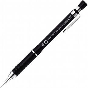 Zebra Mechanical Pencil, Tect 2 Way Light, 0.5mm, White Body (MA42-W)