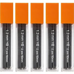 Mechanical Pencil Lead Refills - QTS (HB 1.3 mm)