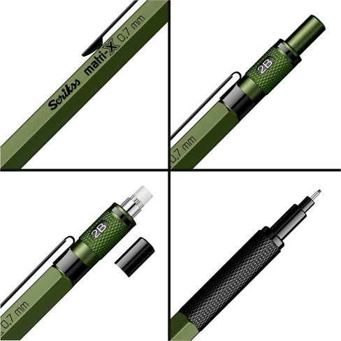 Scrikss Matri-X Mechanical Pencil (0.5 mm, Grey) in Saudi Arabia