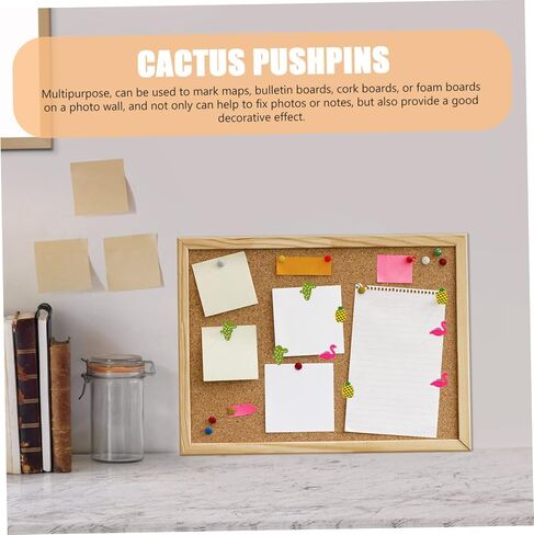 Corkboard for Office 30pcs Flamingo Pushpin Decorative Thumb Tacks Decorative Cork Board Office Cork Board Maps Thumb Tacks Leaf Push Office Thumb Tacks Push Tacks Wood in Kuwait