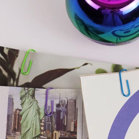 3 Rolls Marbling Blue Washi Tape and Round Blue Marble Magnetic Paper Clips Holder with 100pcs 28mm Mint Green N Gold Paper Clips Set for Office Schools Supplies in Saudi Arabia