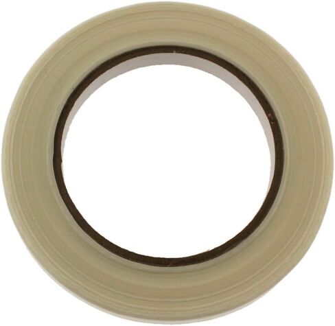 6 قطع من شريط ربط الشعيرات مقاس 1/2 بوصة .5 شريط تغليف من الألياف الزجاجية شديد التحمل 12 مم من الزجاج المقوى شريط ربط وتعبئة وتجميع وتغليف منصات شفافة شفافة 4 مل × 60 ياردة in Kuwait